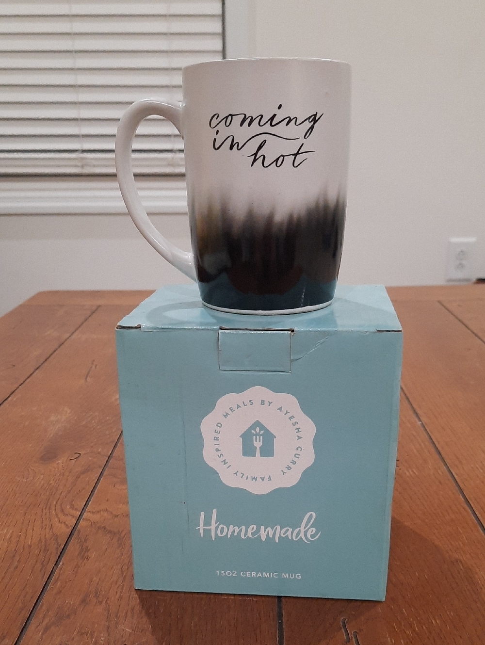NWT Ayesha Curry "Coming In Hot" Ceramic Mug